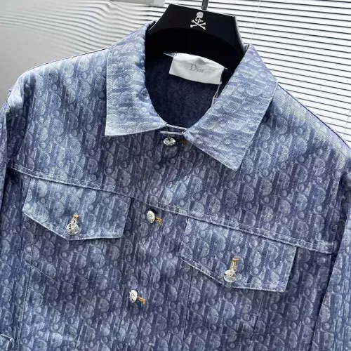 Replica Christian Dior Jackets Long Sleeved For Men #1377416 $76.00 USD for Wholesale