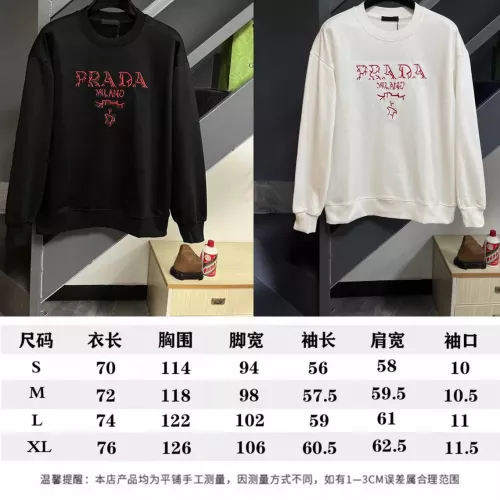 Replica Prada Hoodies Long Sleeved For Unisex #1377436 $60.00 USD for Wholesale