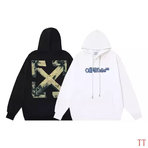 Replica Off-White Hoodies Long Sleeved For Unisex #1377440 $52.00 USD for Wholesale