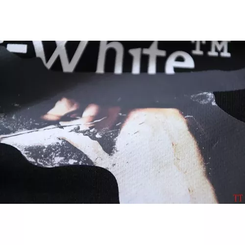 Replica Off-White Hoodies Long Sleeved For Unisex #1377445 $52.00 USD for Wholesale