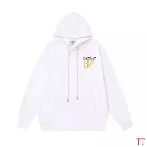 Replica Off-White Hoodies Long Sleeved For Unisex #1377446 $52.00 USD for Wholesale