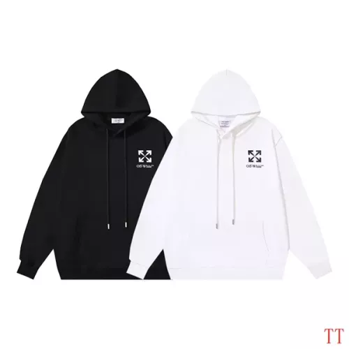 Replica Off-White Hoodies Long Sleeved For Unisex #1377448 $52.00 USD for Wholesale