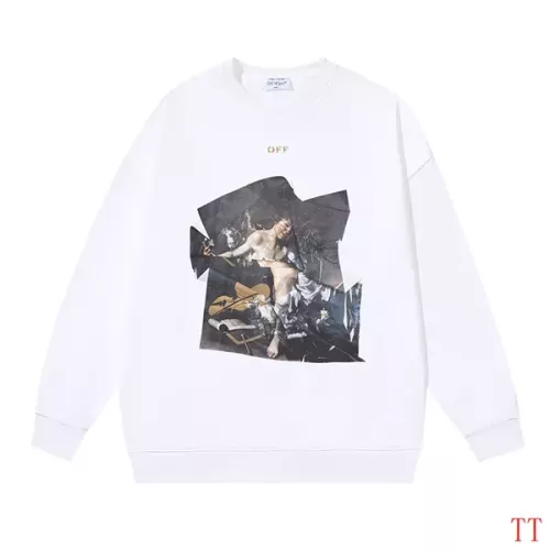 Cheap Off-White Hoodies Long Sleeved For Unisex #1377460, $$45.00 USD On Off-White Hoodies