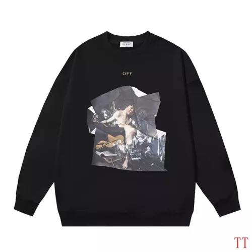 Cheap Off-White Hoodies Long Sleeved For Unisex #1377461, $$45.00 USD On Off-White Hoodies