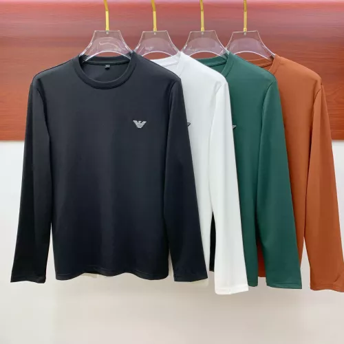 Replica Armani T-Shirts Long Sleeved For Men #1377466 $72.00 USD for Wholesale
