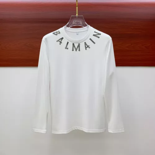 Cheap Balmain T-Shirts Long Sleeved For Men #1377477, $$72.00 USD On Balmain T-Shirts