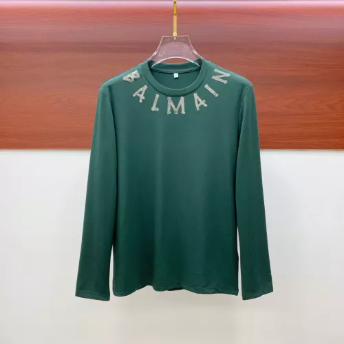 Cheap Balmain T-Shirts Long Sleeved For Men #1377478, $$72.00 USD On Balmain T-Shirts