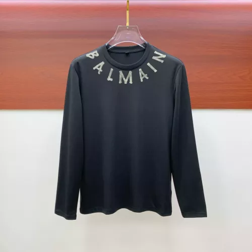 Cheap Balmain T-Shirts Long Sleeved For Men #1377479, $$72.00 USD On Balmain T-Shirts