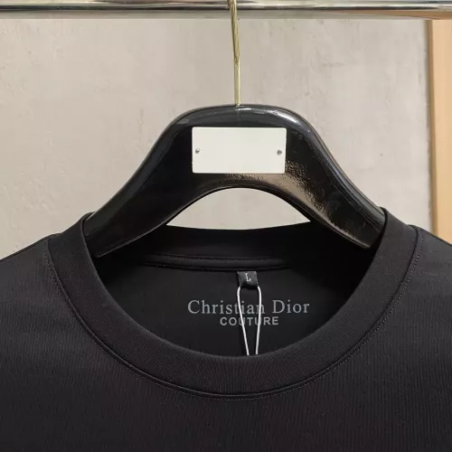 Replica Christian Dior T-Shirts Long Sleeved For Men #1377499 $76.00 USD for Wholesale
