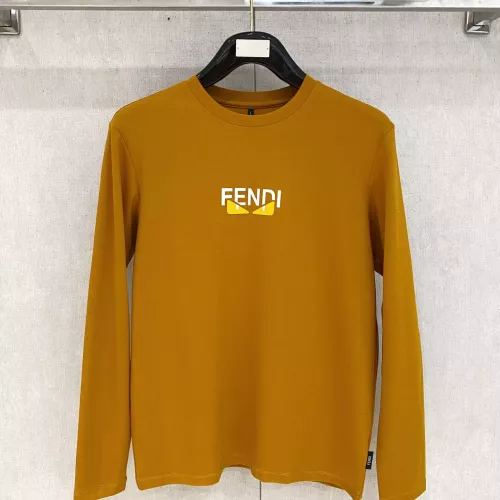 Cheap Fendi T-Shirts Long Sleeved For Men #1377505, $$76.00 USD On Fendi T-Shirts