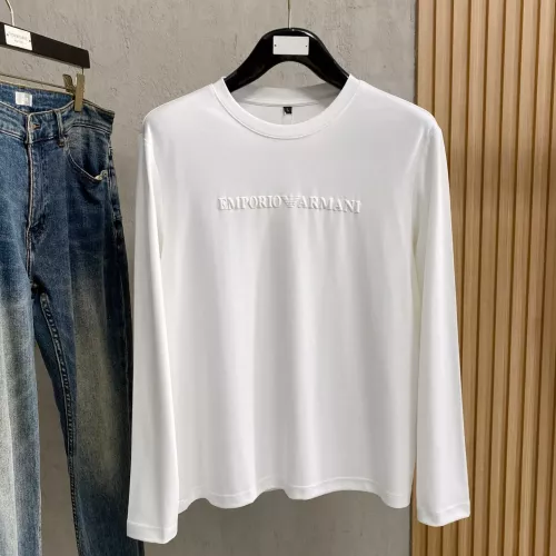 Cheap Armani T-Shirts Long Sleeved For Men #1377507, $$76.00 USD On Armani T-Shirts