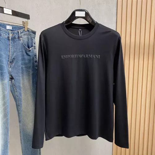 Cheap Armani T-Shirts Long Sleeved For Men #1377509, $$76.00 USD On Armani T-Shirts