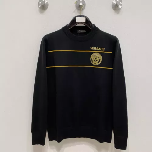Cheap Versace Sweaters Long Sleeved For Men #1377525, $$85.00 USD On Versace Sweaters