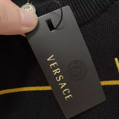 Replica Versace Sweaters Long Sleeved For Men #1377525 $85.00 USD for Wholesale
