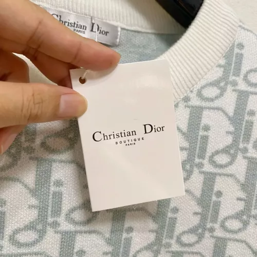 Replica Christian Dior Sweaters Long Sleeved For Men #1377530 $85.00 USD for Wholesale