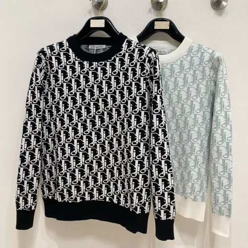 Replica Christian Dior Sweaters Long Sleeved For Men #1377531 $85.00 USD for Wholesale