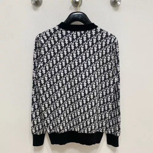 Replica Christian Dior Sweaters Long Sleeved For Men #1377533 $85.00 USD for Wholesale