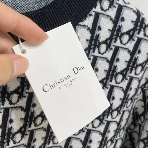 Replica Christian Dior Sweaters Long Sleeved For Men #1377533 $85.00 USD for Wholesale