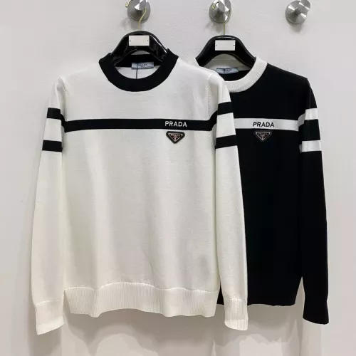 Replica Prada Sweaters Long Sleeved For Men #1377535 $85.00 USD for Wholesale