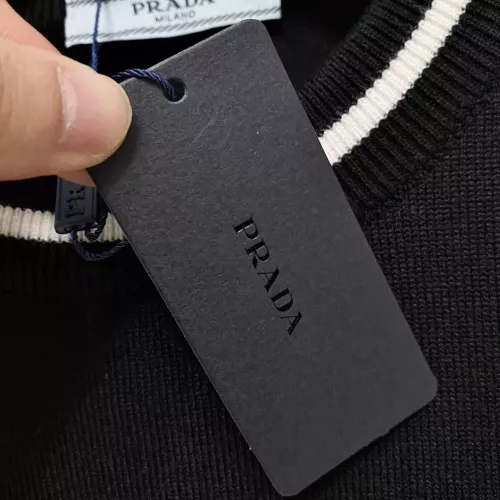 Replica Prada Sweaters Long Sleeved For Men #1377536 $85.00 USD for Wholesale