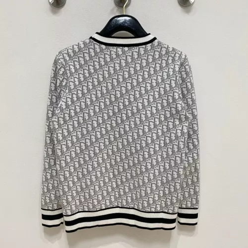 Replica Christian Dior Sweaters Long Sleeved For Men #1377549 $85.00 USD for Wholesale