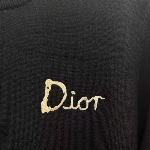 Replica Christian Dior Sweaters Long Sleeved For Men #1377559 $96.00 USD for Wholesale