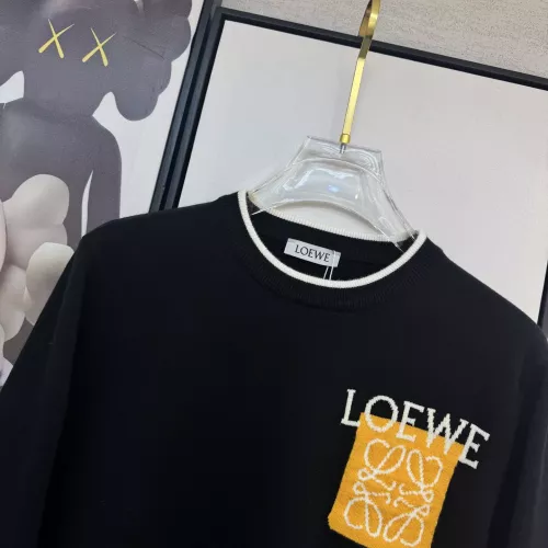 Replica LOEWE Sweaters Long Sleeved For Men #1377575 $96.00 USD for Wholesale