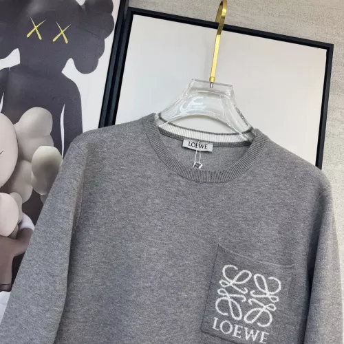 Replica LOEWE Sweaters Long Sleeved For Men #1377576 $96.00 USD for Wholesale