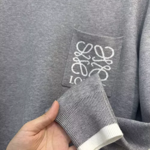 Replica LOEWE Sweaters Long Sleeved For Men #1377576 $96.00 USD for Wholesale