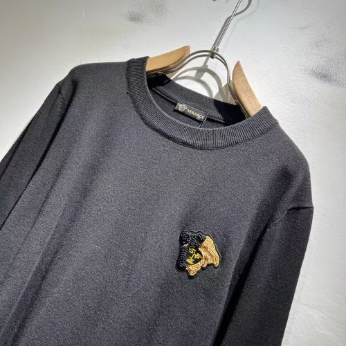 Replica Versace Sweaters Long Sleeved For Men #1377588 $92.00 USD for Wholesale
