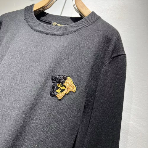 Replica Versace Sweaters Long Sleeved For Men #1377588 $92.00 USD for Wholesale