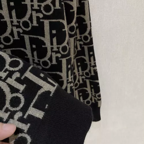 Replica Christian Dior Sweaters Long Sleeved For Men #1377594 $88.00 USD for Wholesale