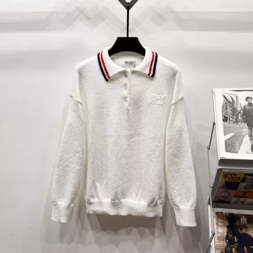 Cheap MIU MIU Sweaters Long Sleeved For Unisex #1377679, $$56.00 USD On MIU MIU Sweaters