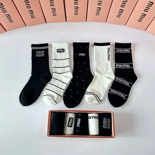 Cheap MIU MIU Socks #1377718, $$29.00 USD On MIU MIU Socks