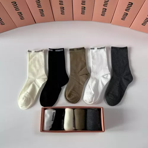 Cheap MIU MIU Socks #1377747, $$29.00 USD On MIU MIU Socks