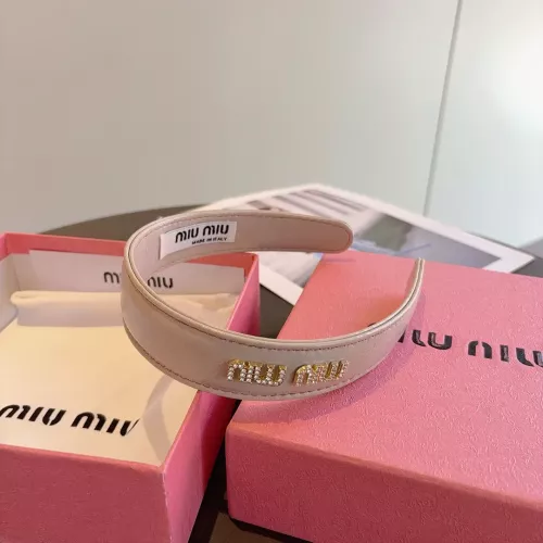 Replica MIU MIU Headband For Women #1377755 $27.00 USD for Wholesale