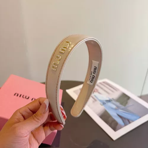 Replica MIU MIU Headband For Women #1377755 $27.00 USD for Wholesale