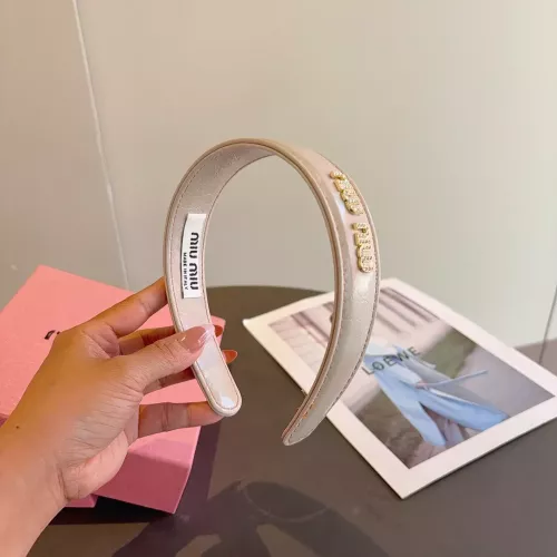 Replica MIU MIU Headband For Women #1377755 $27.00 USD for Wholesale