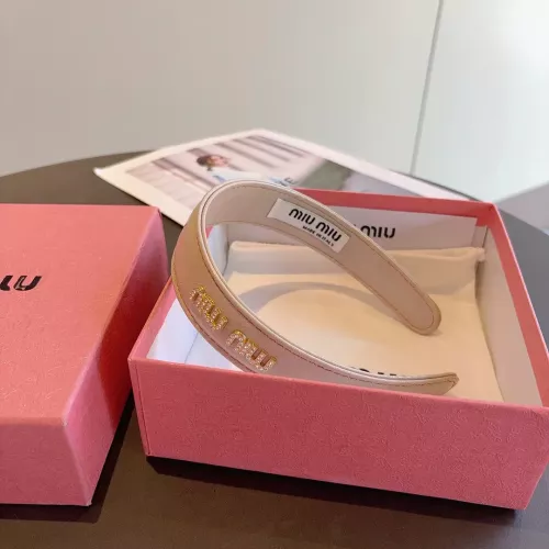 Replica MIU MIU Headband For Women #1377755 $27.00 USD for Wholesale