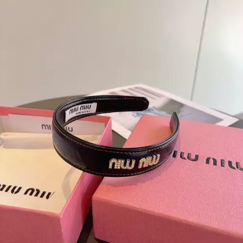 Replica MIU MIU Headband For Women #1377757 $27.00 USD for Wholesale