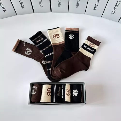 Replica Balenciaga Socks #1377784 $29.00 USD for Wholesale