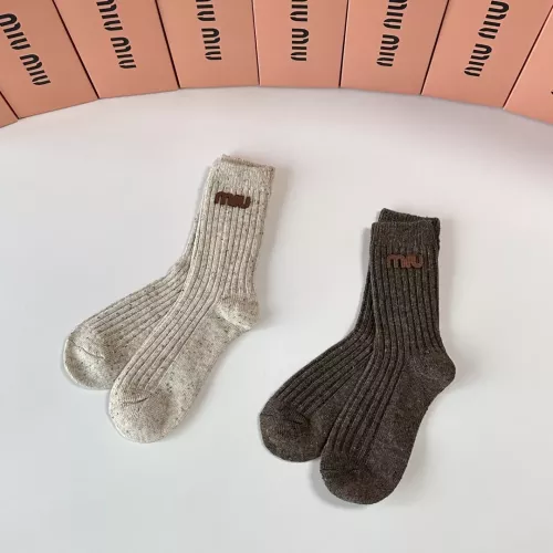 Cheap MIU MIU Socks #1377790, $$29.00 USD On MIU MIU Socks