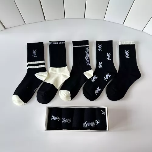 Cheap Yves Saint Laurent YSL Socks #1377800, $$29.00 USD On Yves Saint Laurent YSL Socks