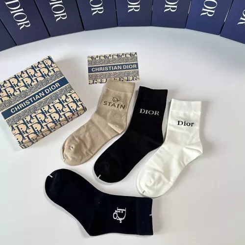 Replica Christian Dior Socks #1377802 $29.00 USD for Wholesale