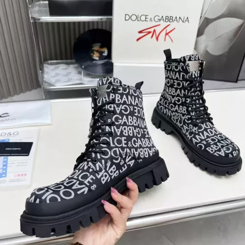 Replica Dolce & Gabbana D&G Boots For Men #1377861 $135.00 USD for Wholesale