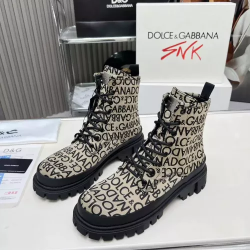 Cheap Dolce &amp; Gabbana D&amp;G Boots For Men #1377862, $$135.00 USD On Dolce &amp; Gabbana D&amp;G Boots