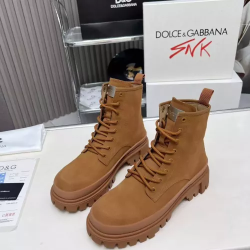 Cheap Dolce &amp; Gabbana D&amp;G Boots For Men #1377863, $$135.00 USD On Dolce &amp; Gabbana D&amp;G Boots