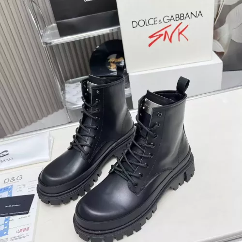 Cheap Dolce &amp; Gabbana D&amp;G Boots For Men #1377864, $$135.00 USD On Dolce &amp; Gabbana D&amp;G Boots