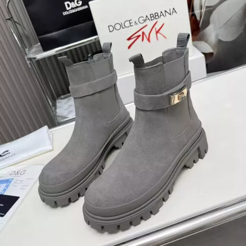 Cheap Dolce &amp; Gabbana D&amp;G Boots For Men #1377865, $$135.00 USD On Dolce &amp; Gabbana D&amp;G Boots