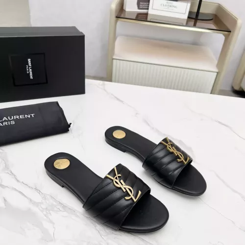 Cheap Yves Saint Laurent YSL Slippers For Women #1377907, $$85.00 USD On Yves Saint Laurent YSL Slippers